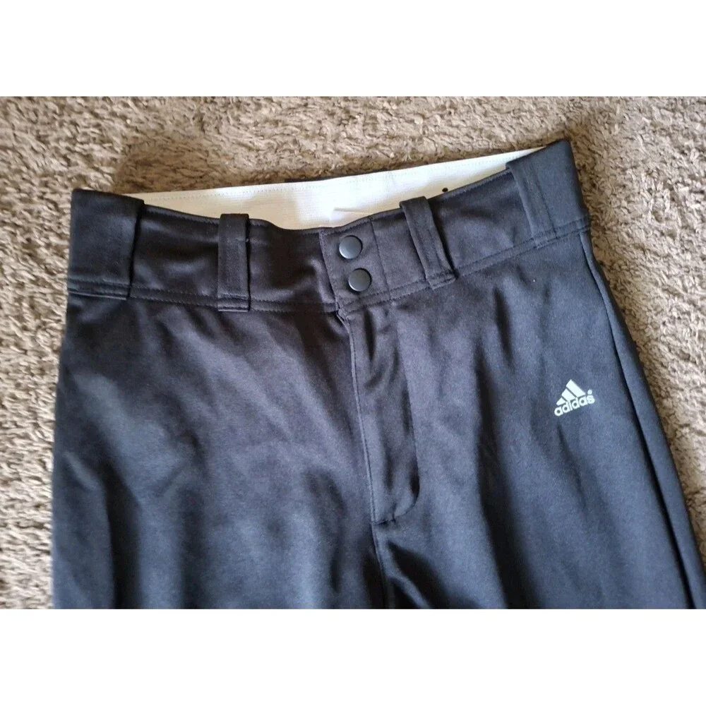 Mens Climalite Adidas Baseball Pants Size Small Black Sports Performance